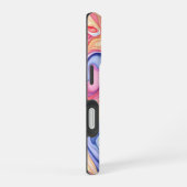 Kleurrijk Abstract wervelvloeistofpatroon iPhone 16 Hoesje (Rechterkant)