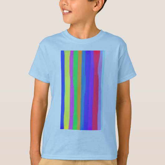 Kleurrijk Abstracte Kunst 20 T-shirt (Voorkant)