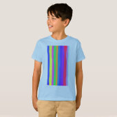 Kleurrijk Abstracte Kunst 20 T-shirt (Voorkant volledig)