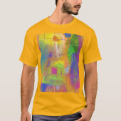 Kleurrijk Abstracte Kunst 2 T-shirt (Voorkant)