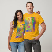 Kleurrijk Abstracte Kunst 2 T-shirt (Unisex)