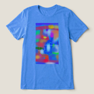 Kleurrijk Abstracte Kunst 6 Tri-Blend Shirt