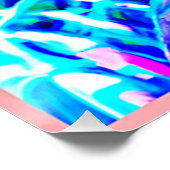 Kleurrijk abstractiepatroon perfect poster (Hoek)