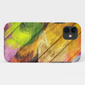 Kleurrijk acrylverf op hout #10 Case-Mate iPhone case (Achterkant (horizontaal))