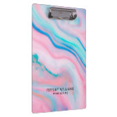 Kleurrijk afbeelding van faux-agatsteen klembord (Rechts)