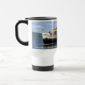 Kleurrijk Afbeelding van Waverley Paddle Steamer o Reisbeker (Links)