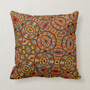 Kleurrijk Afrikaans weefsel - Naadloos patroon, du Kussen