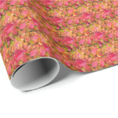 Kleurrijk afvalpapier laat flessenpatroon ompakken cadeaupapier (Rol Hoek)