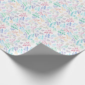 Kleurrijk afvalvat naadloos patroon cadeaupapier (Hoek)