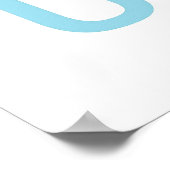 kleurrijk alfabet crèche poster (Hoek)