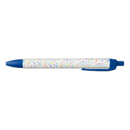 Kleurrijk Alfabet Grappige Letter Hand Getekend Me Blauwe Inkt Pen