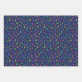 Kleurrijk alfabet terug naar school patroon inpakpapier vel (Voorkant 3)