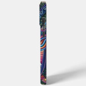 Kleurrijk all-seeing oogsymbool Case-Mate iPhone case (Achterkant / Links)