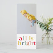 Kleurrijk alles is helder met foto | PRETTIGE FEES (Staand voorkant)