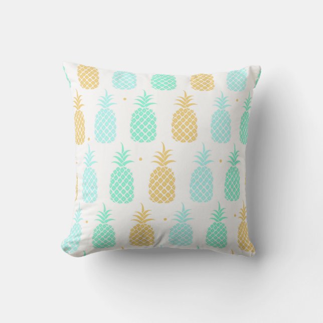 Kleurrijk ananas patroon Sierkussen (Voorkant)