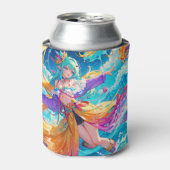 Kleurrijk/anime/cartoon Blikjeskoeler (Blikje Voorkant)