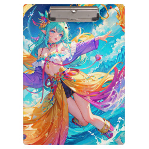 Kleurrijk/anime/cartoon Klembord