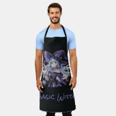 Kleurrijk/Anime/heks/Halloween Schort (Gedragen)