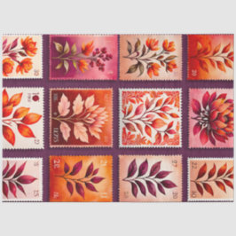 Kleurrijk Antiek Stamp Art Tissue Paper Tissuepapier