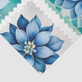 Kleurrijk Antiek Stamp Art Tissue Paper Tissuepapier (Detail)