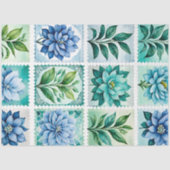 Kleurrijk Antiek Stamp Art Tissue Paper Tissuepapier (Voorkant)