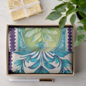 Kleurrijk Antiek Stamp Art Tissue Paper Tissuepapier (Geschenk)