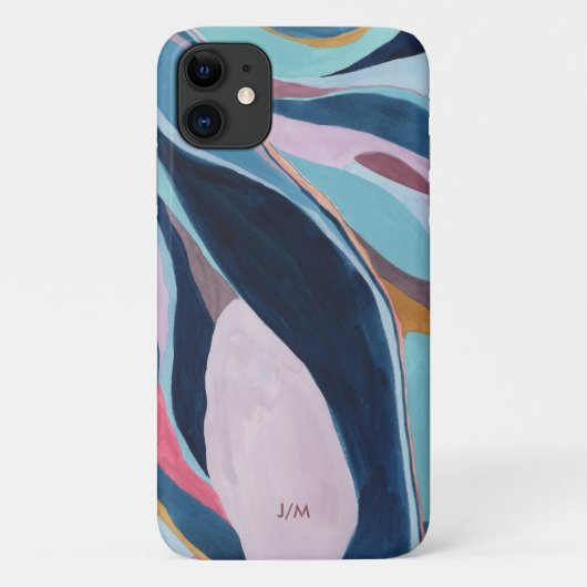 Kleurrijk Aquarel Abstract Kunstpatroon Case-Mate iPhone Case (Achterkant)