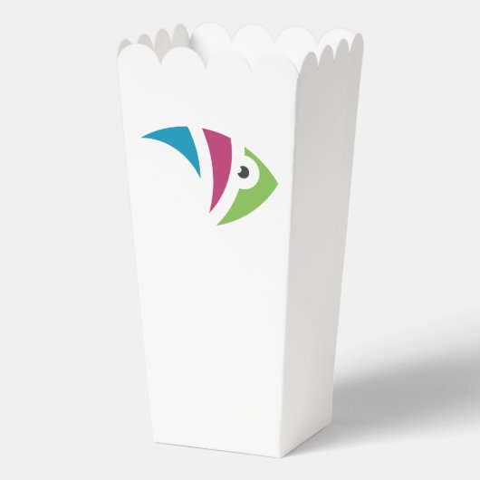 Kleurrijk aquarium vis illustratie ontwerp bedankdoosjes (Voorkant)