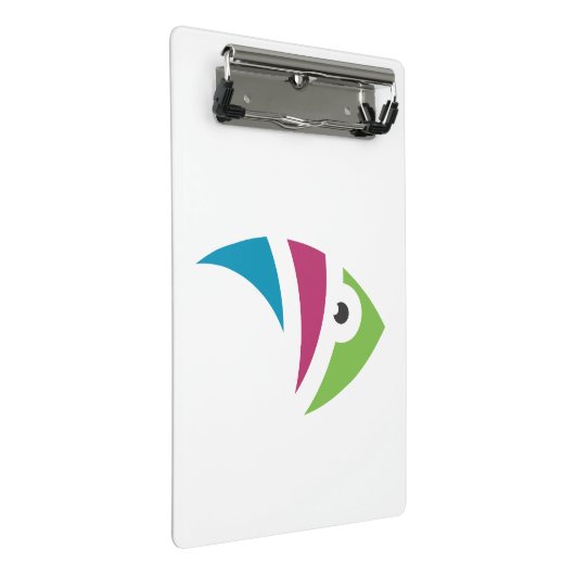 Kleurrijk aquarium vis illustratie ontwerp mini klembord (Schuin)