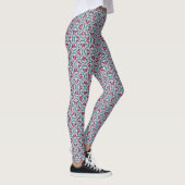 Kleurrijk art deco patroon. leggings (Rechts)
