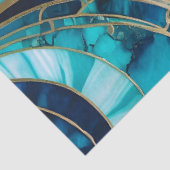 Kleurrijk Art Deco Weefselpapier Tissuepapier (Detail)