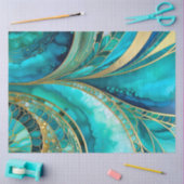 Kleurrijk Art Deco Weefselpapier Tissuepapier (Craft)