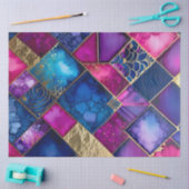 Kleurrijk Art Deco Weefselpapier Tissuepapier (Craft)
