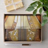 Kleurrijk Art Deco Weefselpapier Tissuepapier (Geschenk)