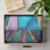 Kleurrijk Art Deco Weefselpapier Tissuepapier (Geschenk)