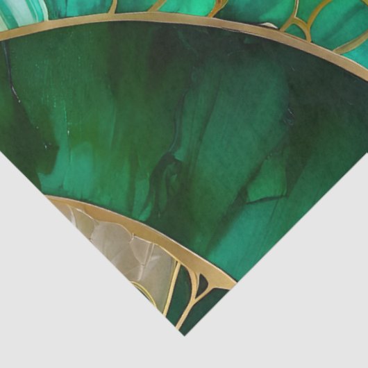 Kleurrijk Art Deco Weefselpapier Tissuepapier (Detail)