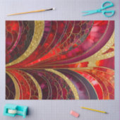 Kleurrijk Art Deco Weefselpapier Tissuepapier (Craft)
