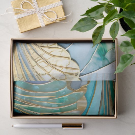 Kleurrijk Art Deco Weefselpapier Tissuepapier (Geschenk)