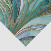 Kleurrijk Art Deco Weefselpapier Tissuepapier (Detail)