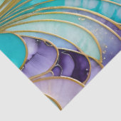 Kleurrijk Art Deco Weefselpapier Tissuepapier (Detail)