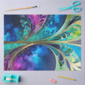 Kleurrijk Art Deco Weefselpapier Tissuepapier (Craft)