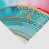 Kleurrijk Art Deco Weefselpapier Tissuepapier (Detail)