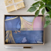 Kleurrijk Art Deco Weefselpapier Tissuepapier (Geschenk)