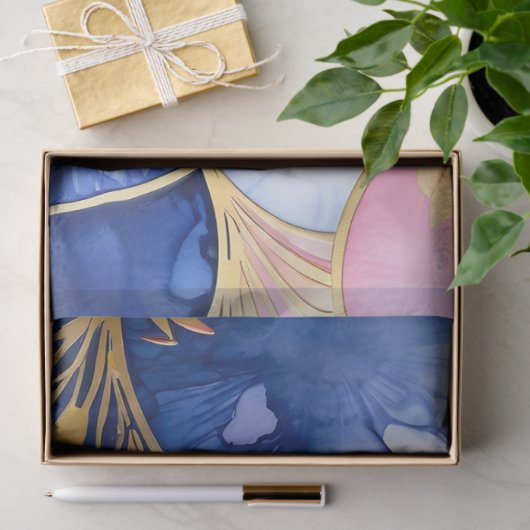 Kleurrijk Art Deco Weefselpapier Tissuepapier (Geschenk)