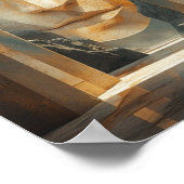 Kleurrijk Art Poster (Hoek)