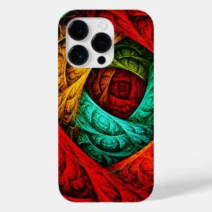 Kleurrijk Artistiek Modern Abstract Kunstpatroon # Case-Mate iPhone 14 Pro Hoesje
