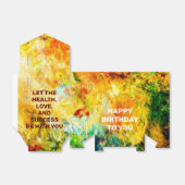 Kleurrijk artistiek palet bedankdoosjes (Uitgevouwen)