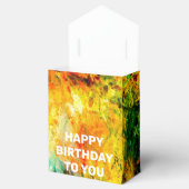 Kleurrijk artistiek palet bedankdoosjes (Geopend)