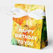 Kleurrijk artistiek palet bedankdoosjes (Voorkant Zijde)