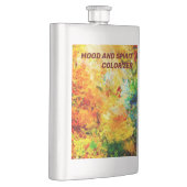 Kleurrijk artistiek palet flacon (Rechts)